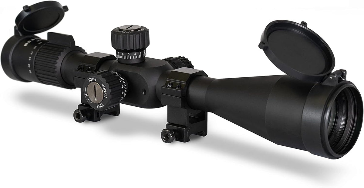 5-25x50 First Focal Plane Rifle Scope with Illuminated MOA Reticle E2596