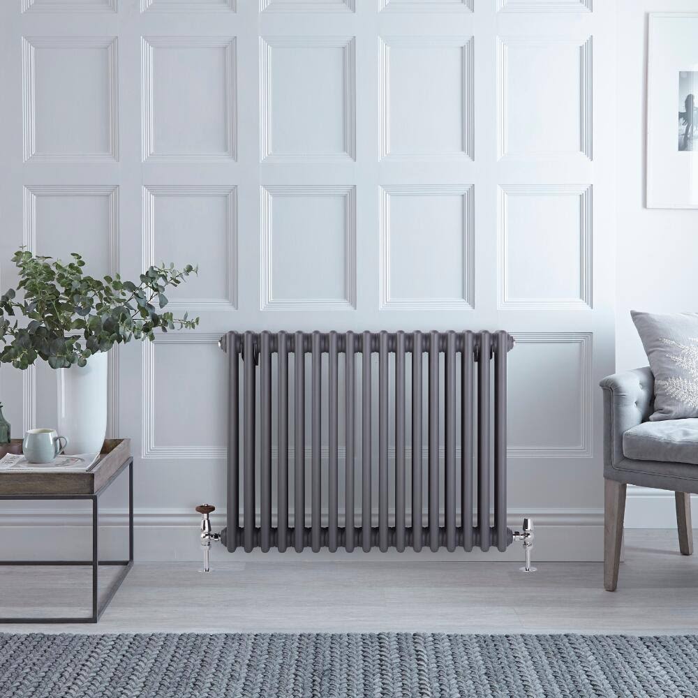 Cast Iron Hot Water Radiator Anthracite E199700