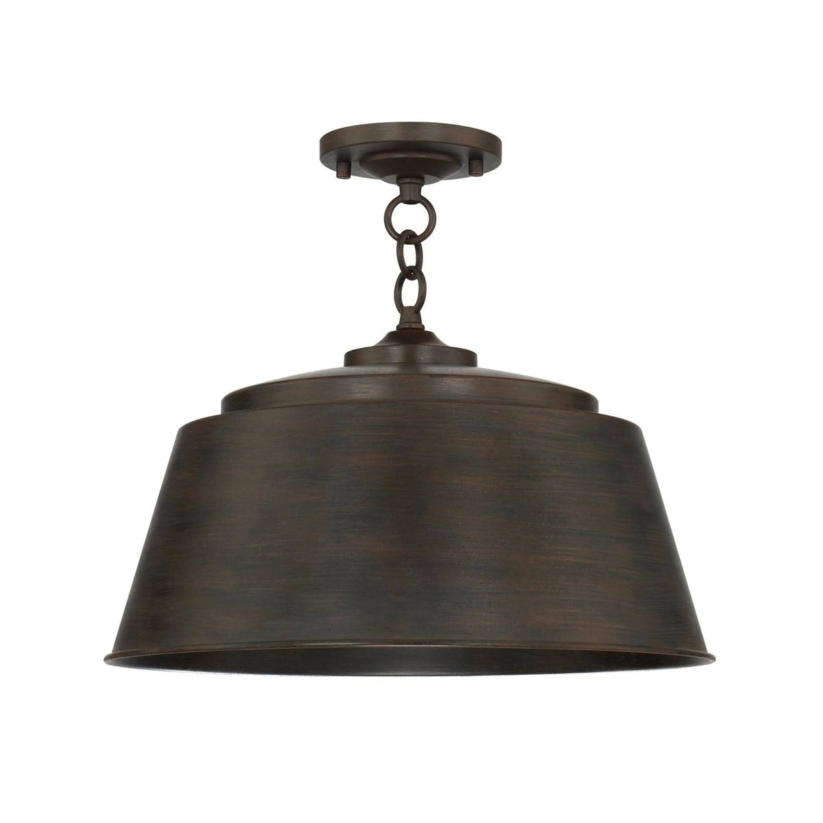 Semi Flush Mount Light, Nordic Grey J203