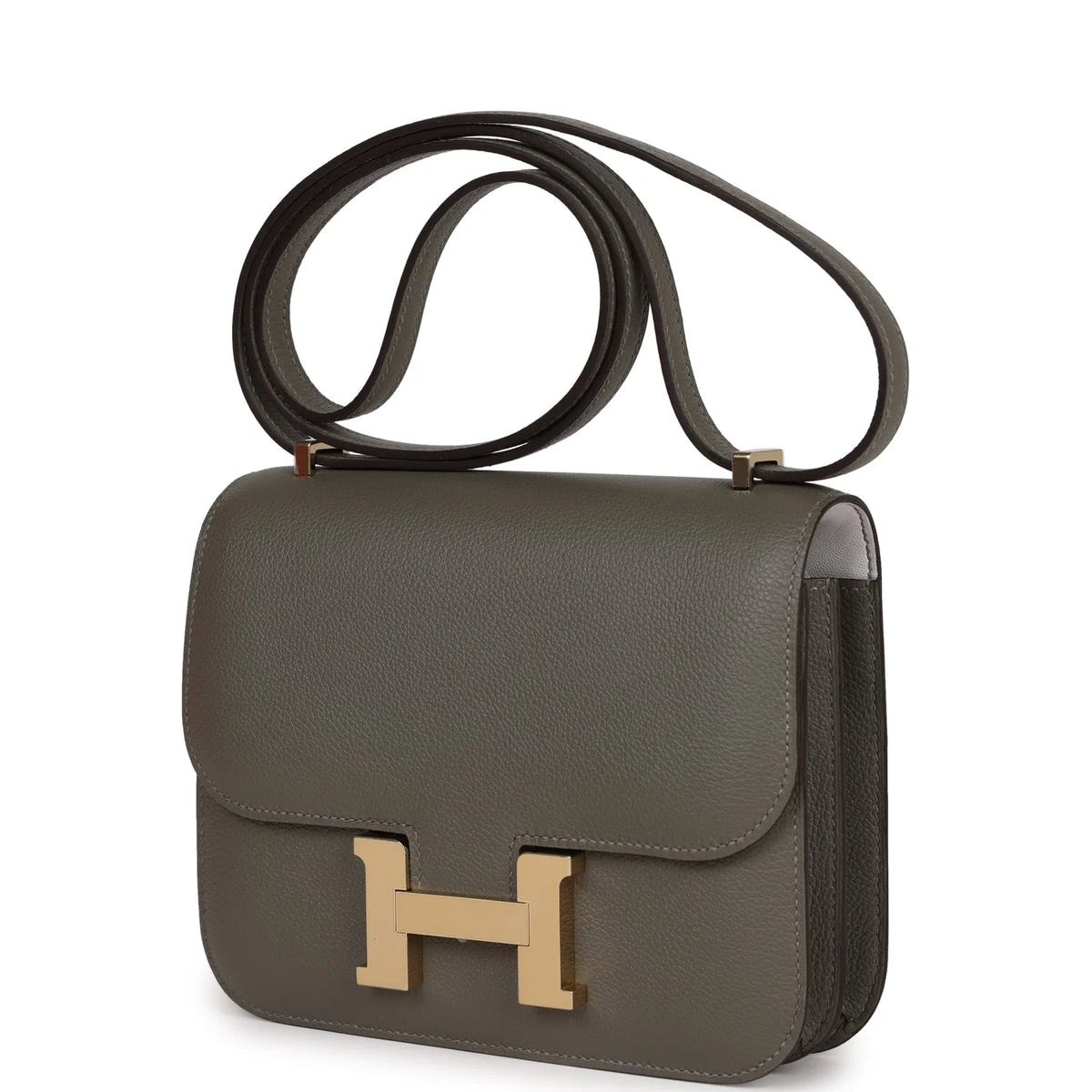 Gris Meyer Verso Evercolor Permabrass Hardware Bag D39482