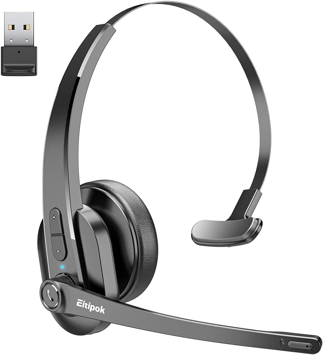 Bluetooth Headset with Noise Canceling Microphone P238