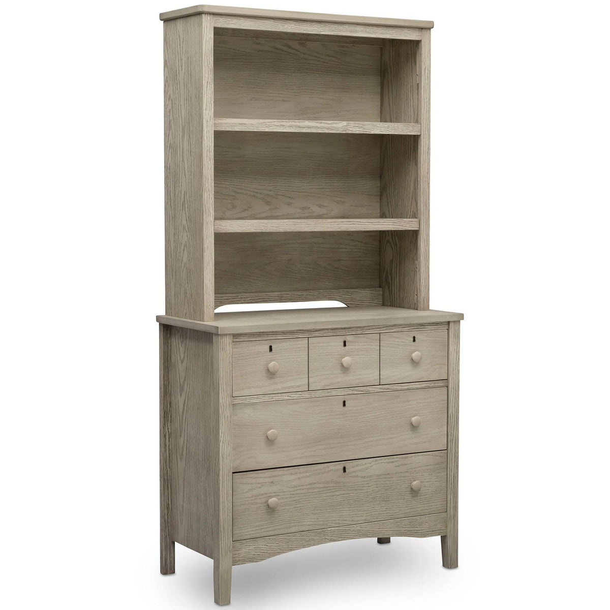 Textured Limestone Bookcase/Hutch T4143