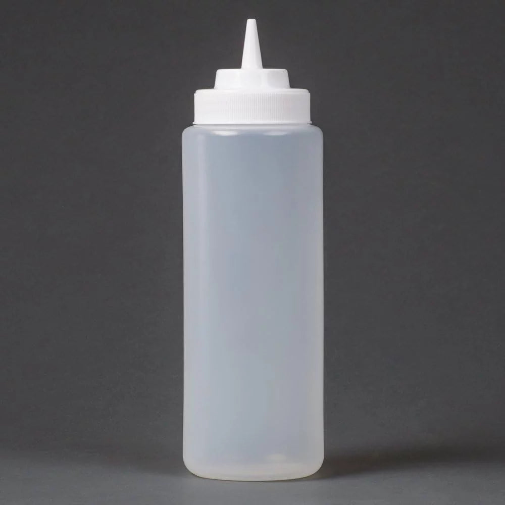 Wide Mouth Squeeze Bottles 32 Ounce 6 Pack S229