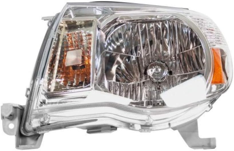 Toyota Tacoma Headlight Assembly 2005-2011 Driver Side with Bulbs C3294