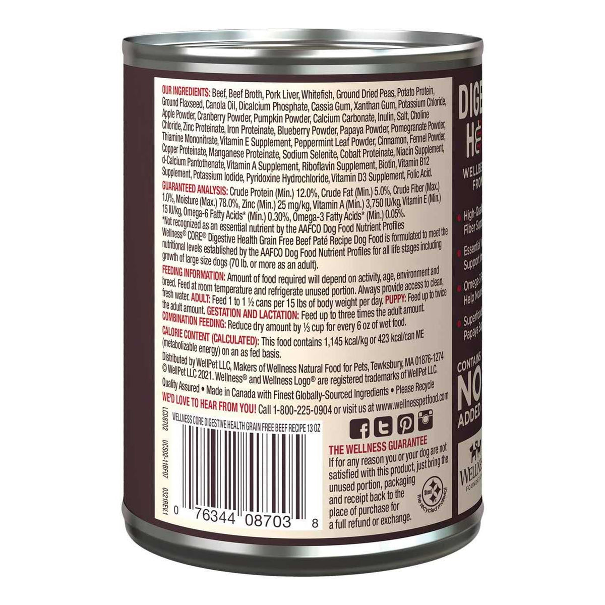 Grain Free Beef Wet Dog Food K364