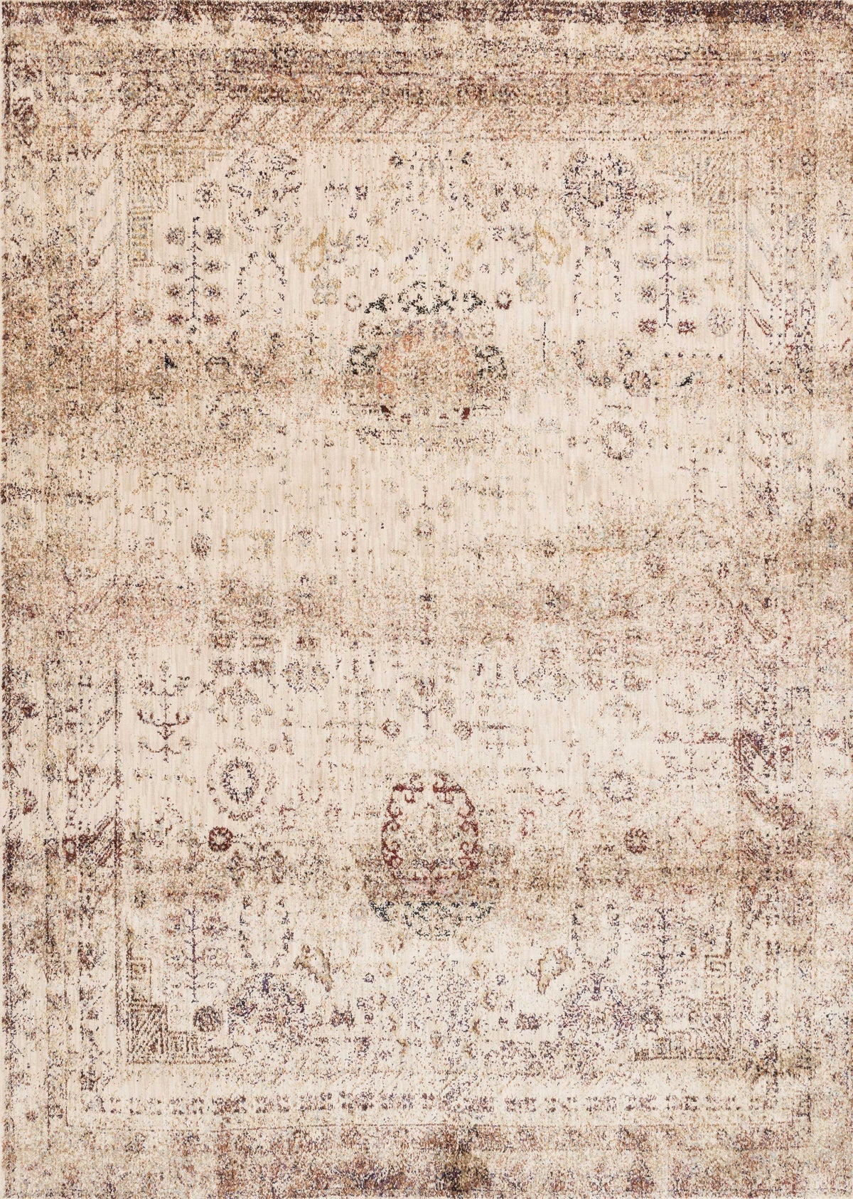 Ivory Multi Rug 6'7 x 9'2 U238333