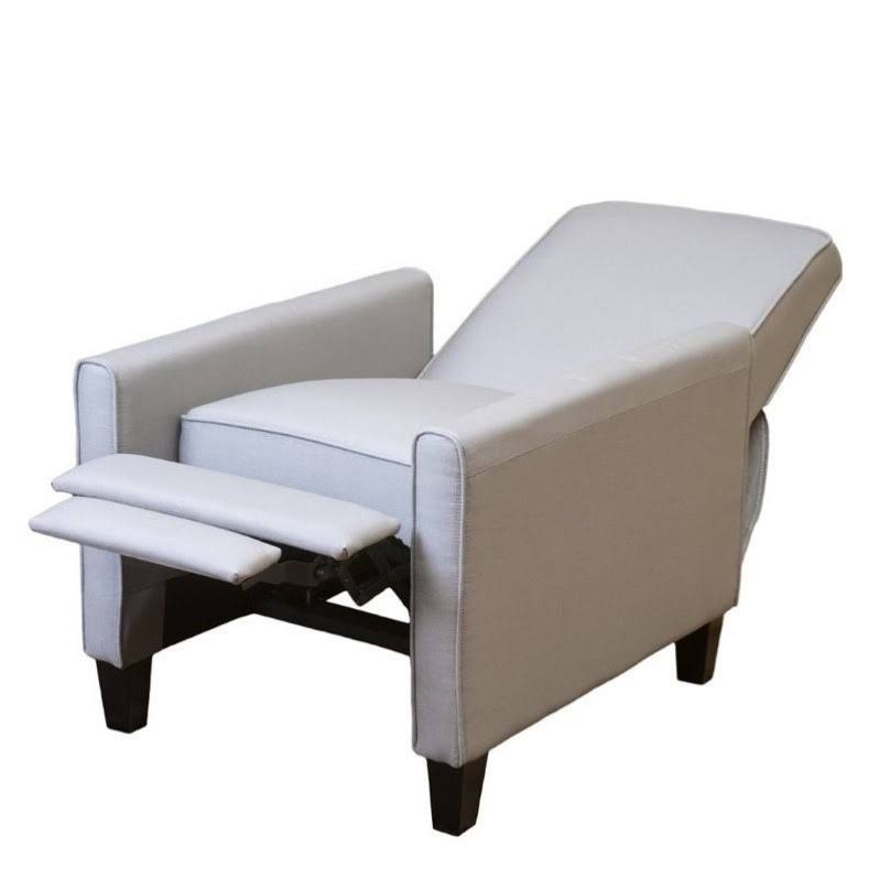 Grey Recliner Club Chair N4247
