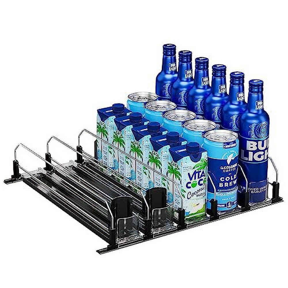 Black 5 Rows Drink Organizer G7048