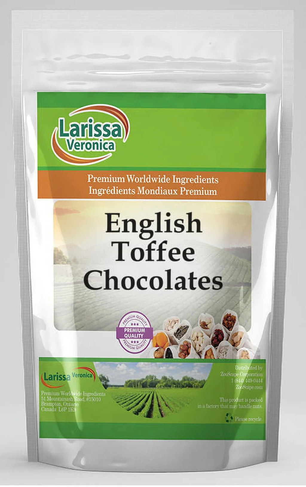 English Toffee Chocolates 8 oz 3-Pack B702