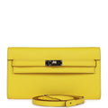 Jaune Citron Chevre Wallet R354
