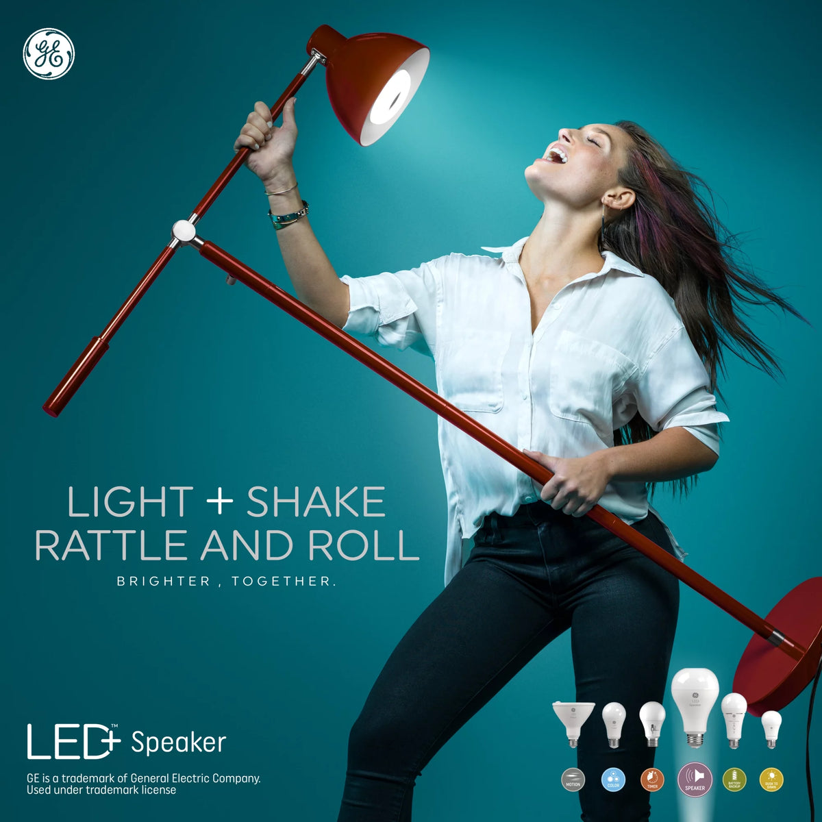 2pk Color Changing 60 Watt LED Light Bulb B77594