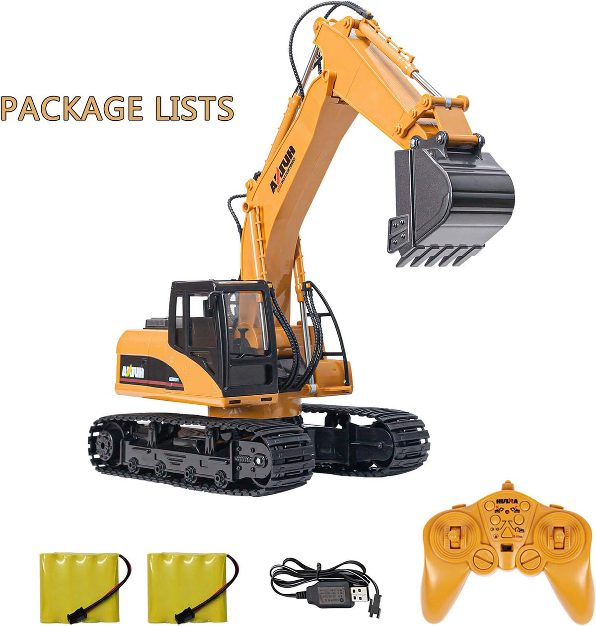 Remote Control Excavator Toy 1/14 Scale 15 Channel RC Excavator H420