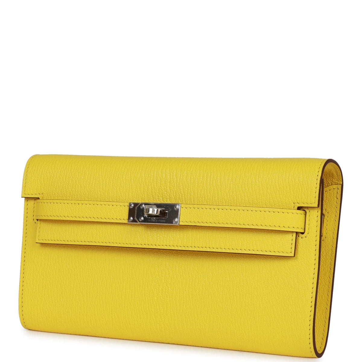 Jaune Citron Chevre Wallet R354