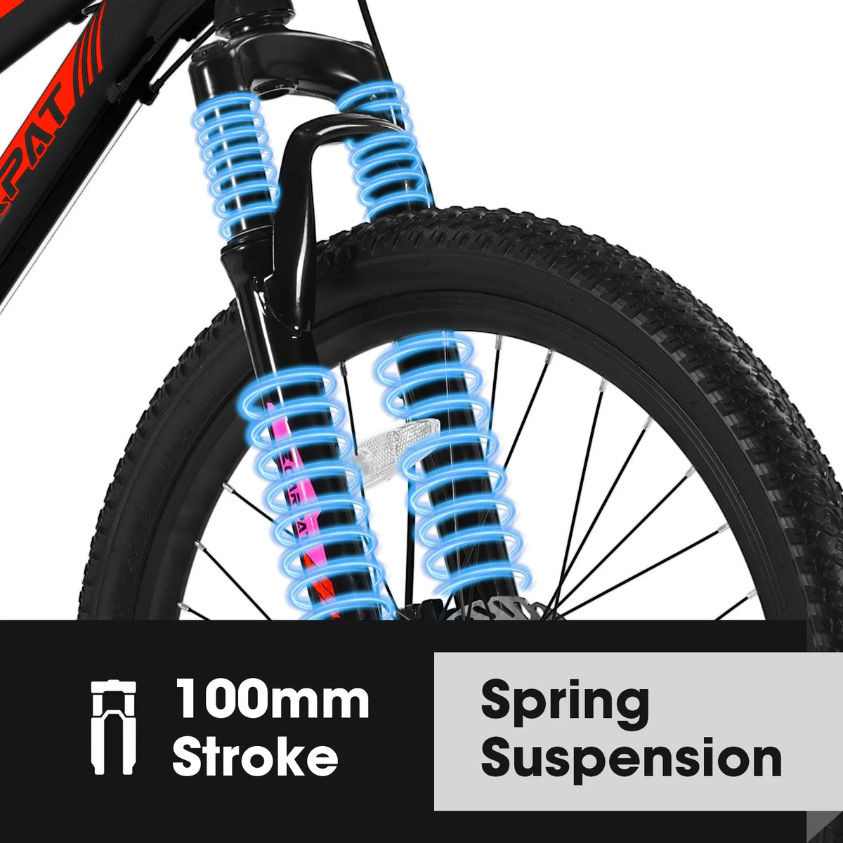 Blue 21-Speed Disc Brakes Mountain Bike Q199966