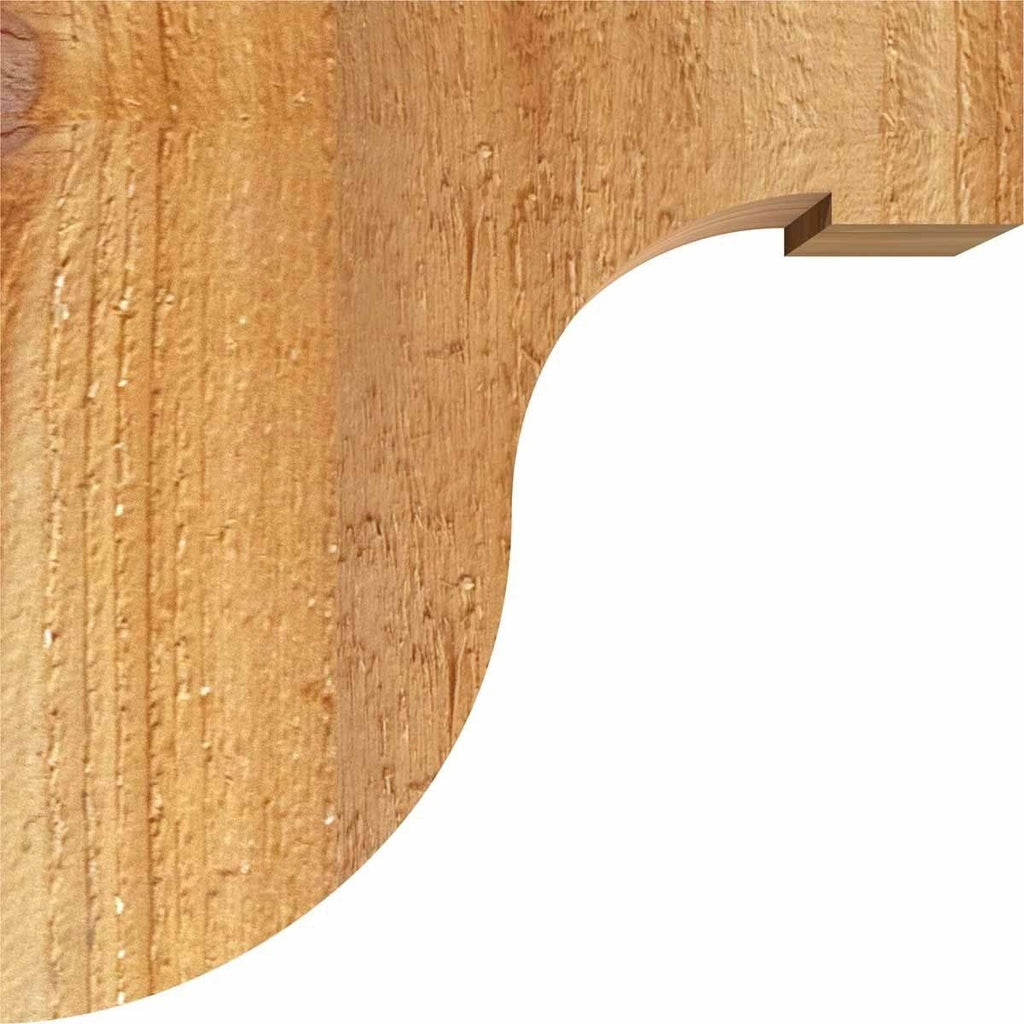 Rough Sawn Cedar Corbel O22044