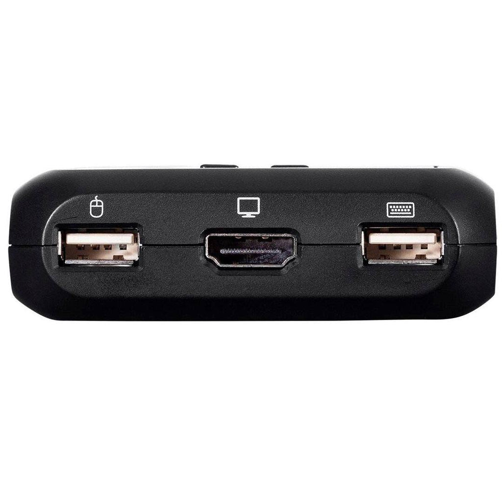 2-Port USB HDMI/Audio Cable KVM Switch with Remote Port Selector A4631