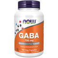 GABA 750mg 100 Veg Capsules D687