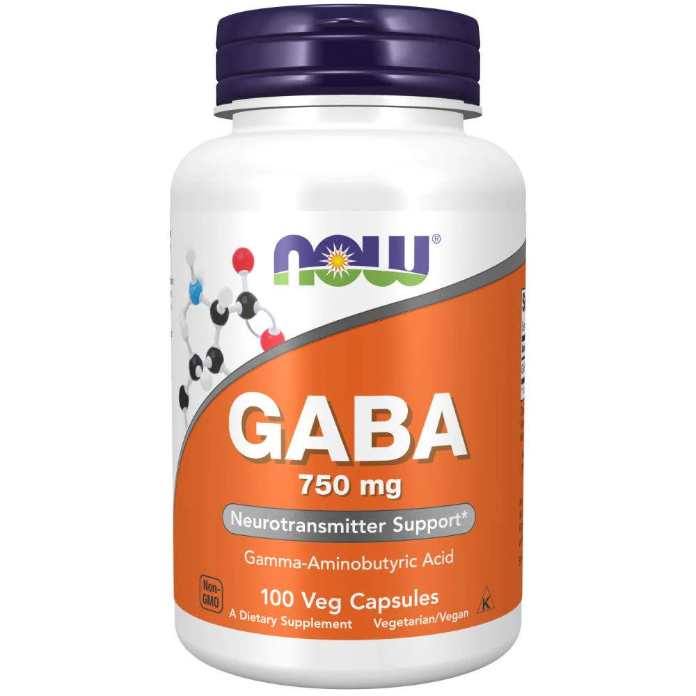 GABA 750mg 100 Veg Capsules D687