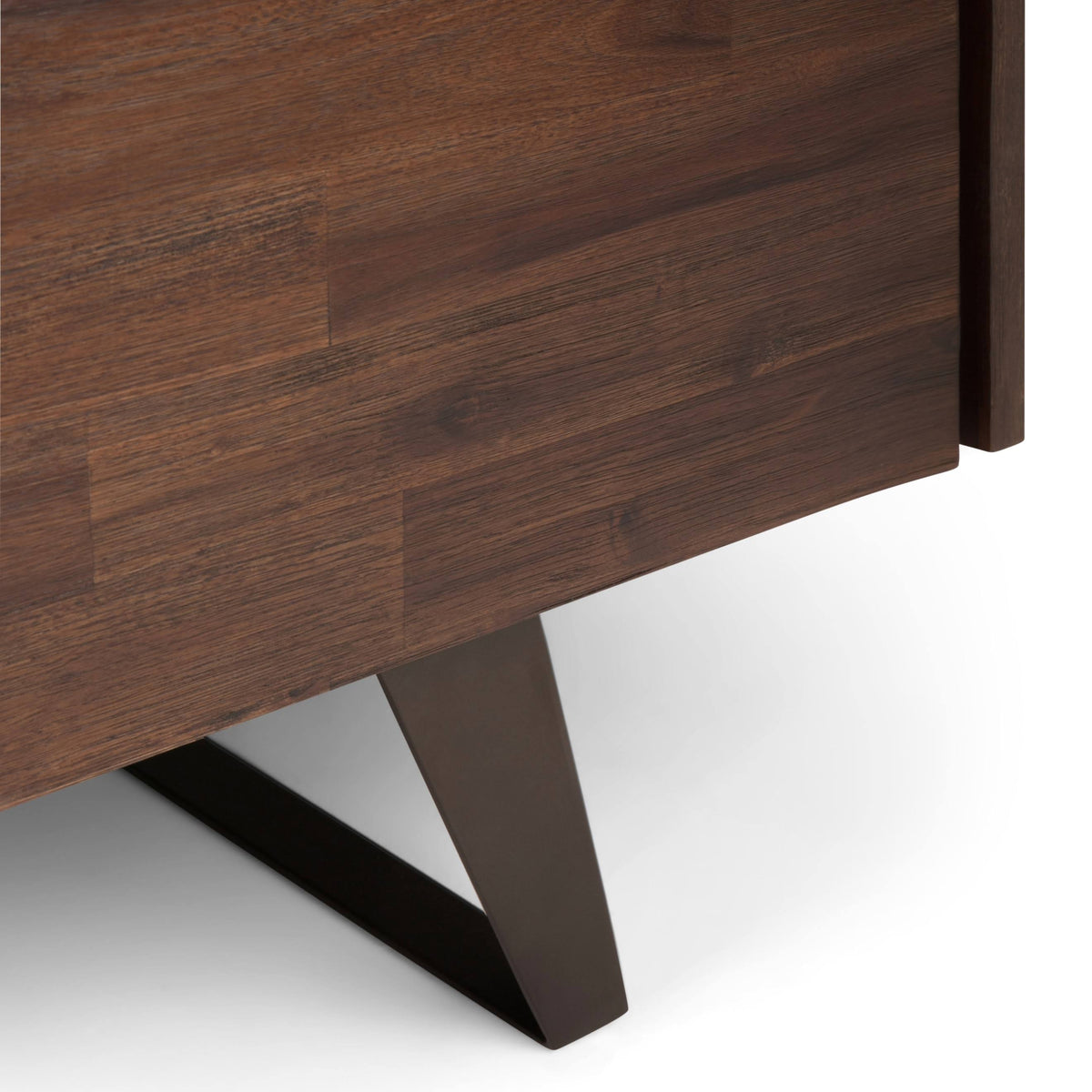 Solid Acacia Wood TV Media Stand B5599