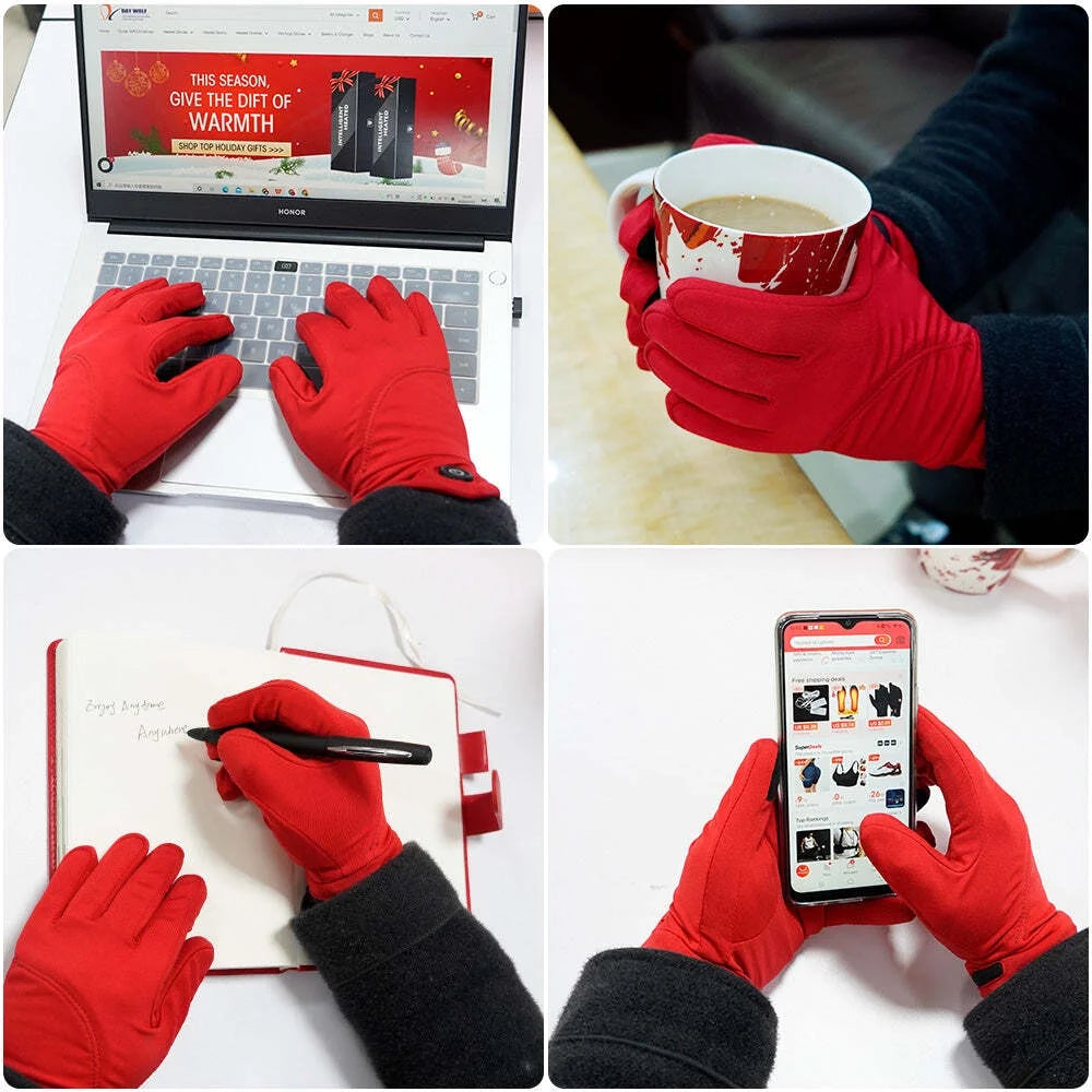 Electric Battery Heated Gloves 7.4V 2200mAh E972745