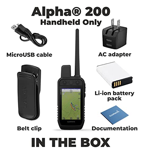 Handheld Dog Tracking and Training GPS with Touchscreen J8260