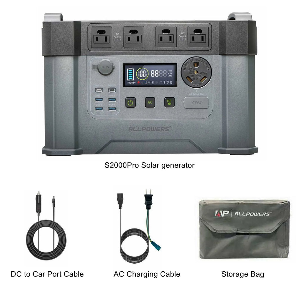 2400W 1500Wh Portable Power Station G4070