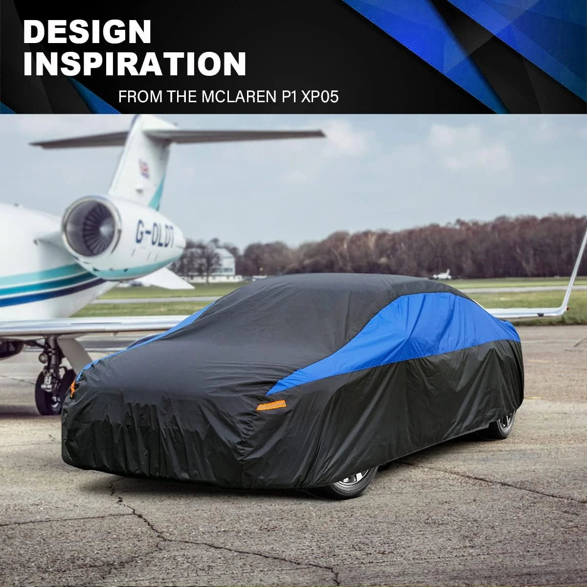 Blue All Weather Waterproof Car Cover C876