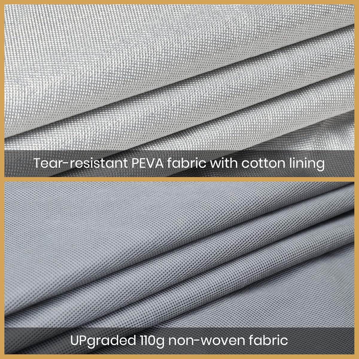 Waterproof Travel Trailer RV Cover with Cotton Lining P79738