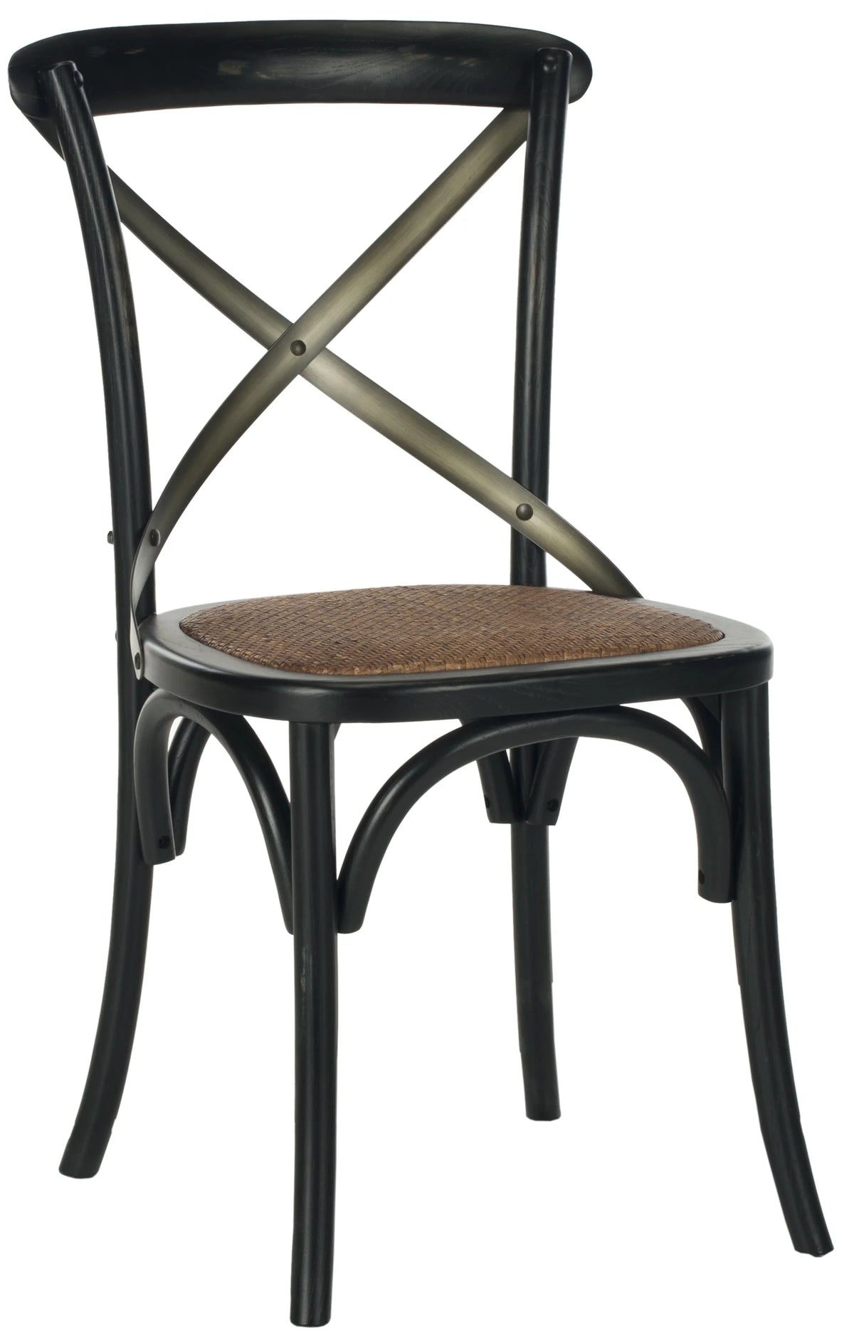 Distressed Hickory Set of 2 Side Chair P180