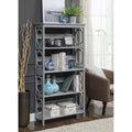 5-Tier Grey Bookcase S597052