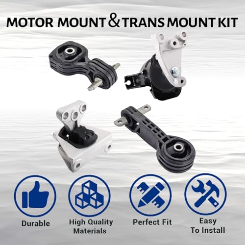 Set of 6 Engine Motor and Transmission Mount Kit Y4725