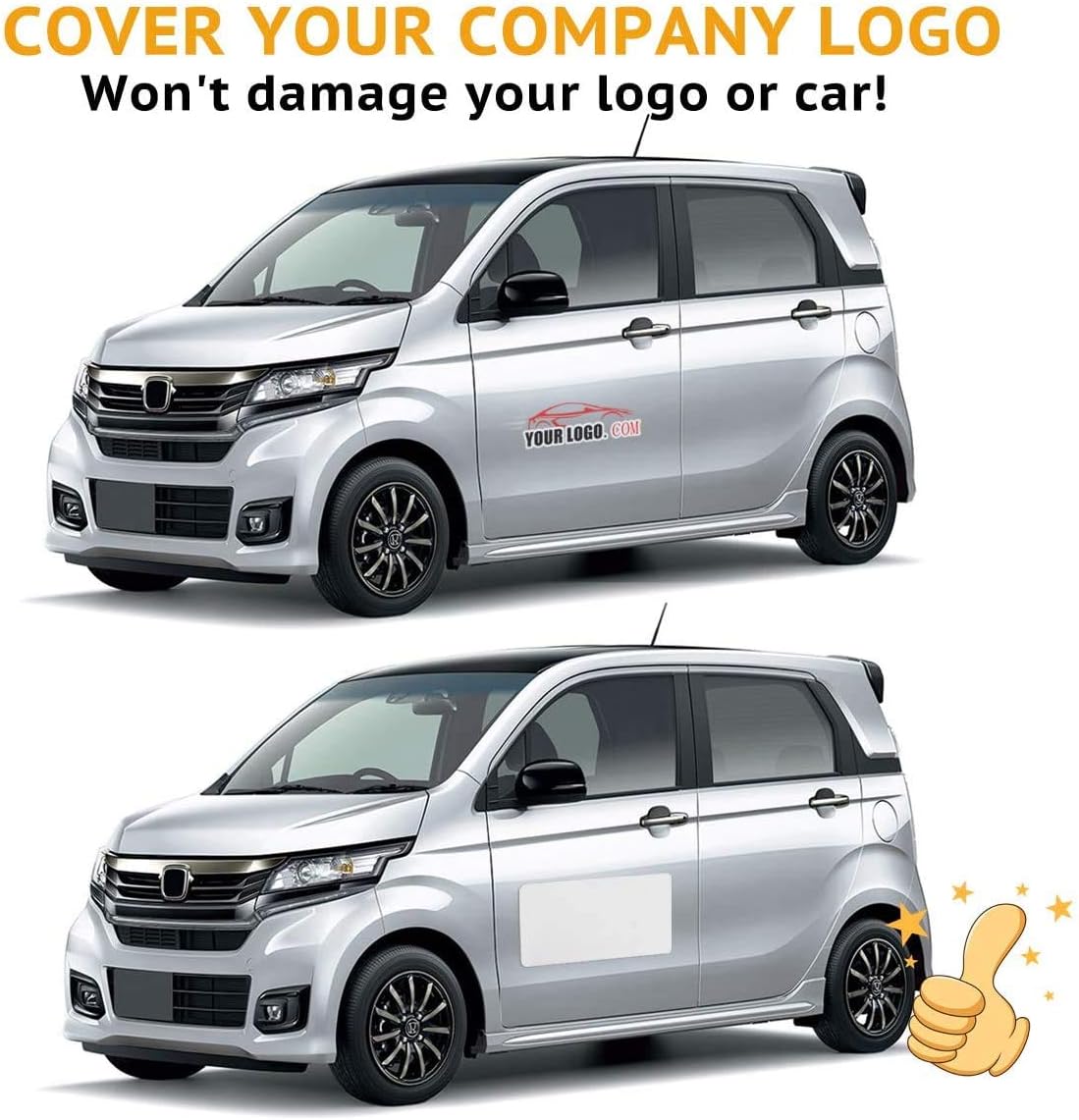 Magnetic Sign for Car 2 Pack Y33307