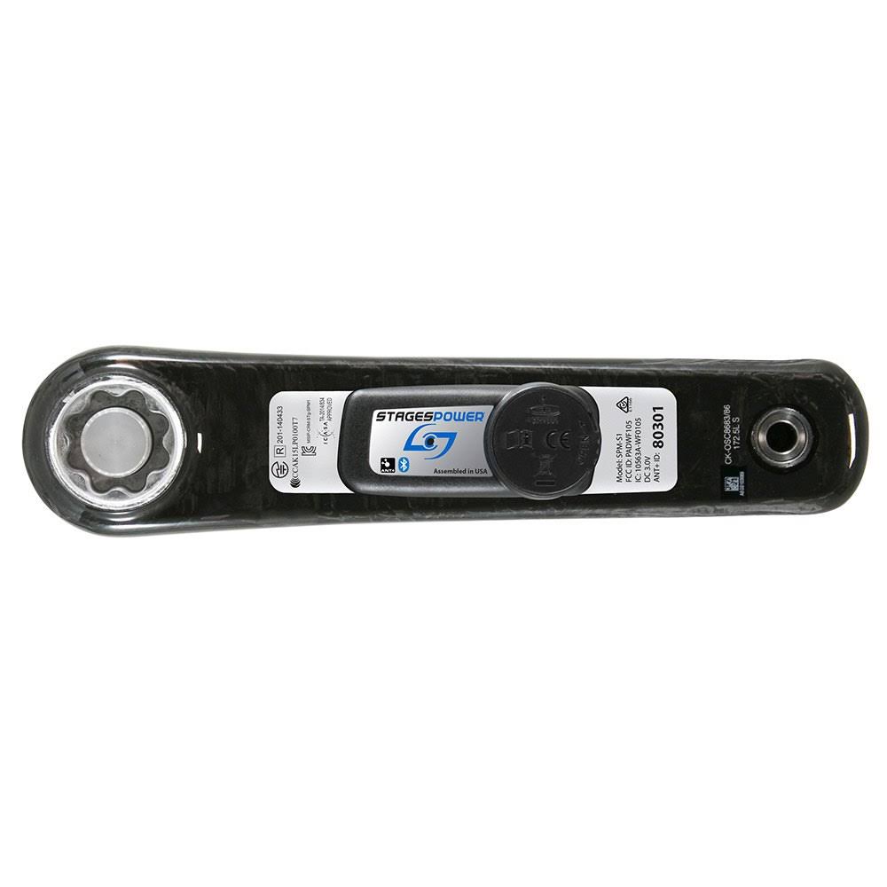 Left Arm Power Meter Carbon 165mm I852