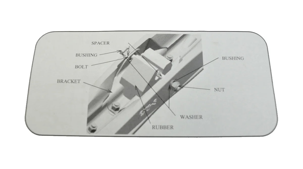 All-Terrain Skis with Mount Kit & 6" Carbides J8639