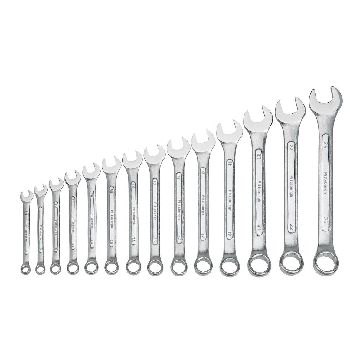 Metric Combination Wrench Set, 14 Piece I8556
