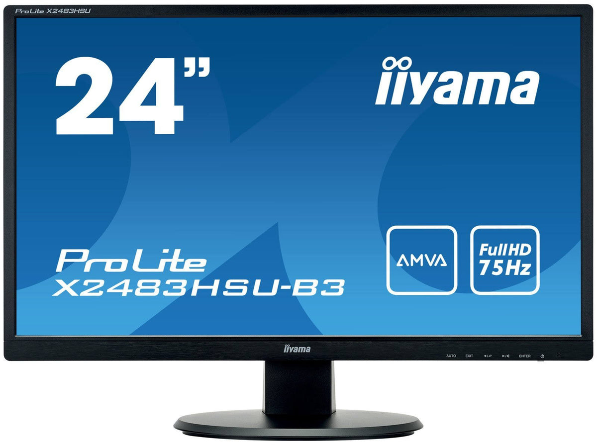 Black 23.8 Inch LED Display Full HD V55392