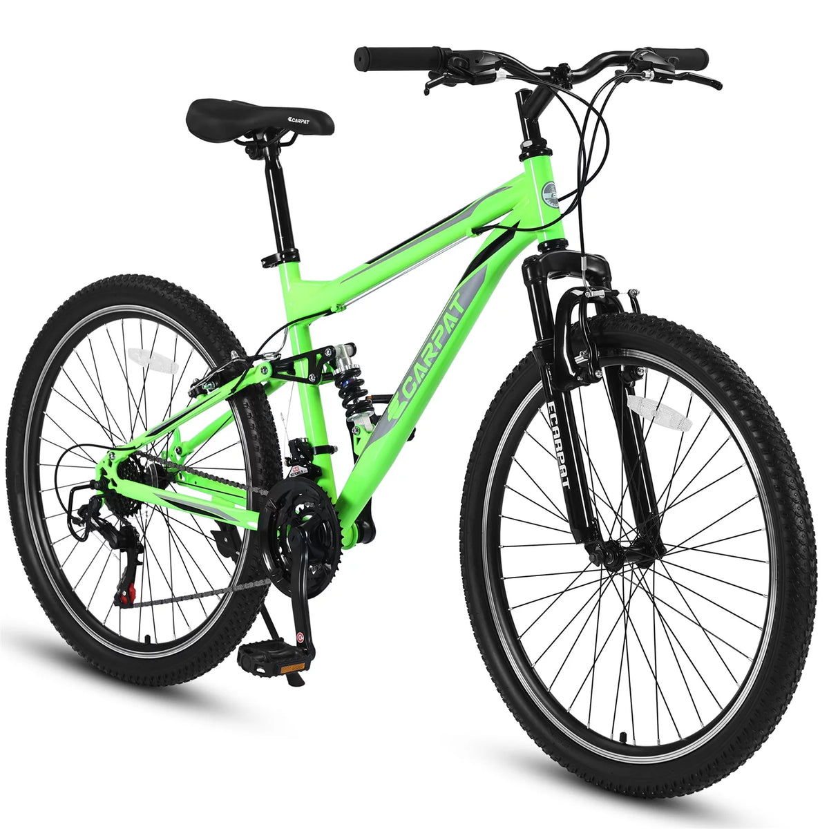 Blue 21-Speed Disc Brakes Mountain Bike Q199966