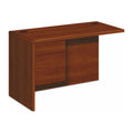 Left 3/4 Pedestal Workstation Return N6234
