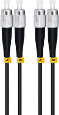 50M LC to LC OM3 Outdoor Armored Duplex 50/125 Fiber Optic Cable Multimode A25991