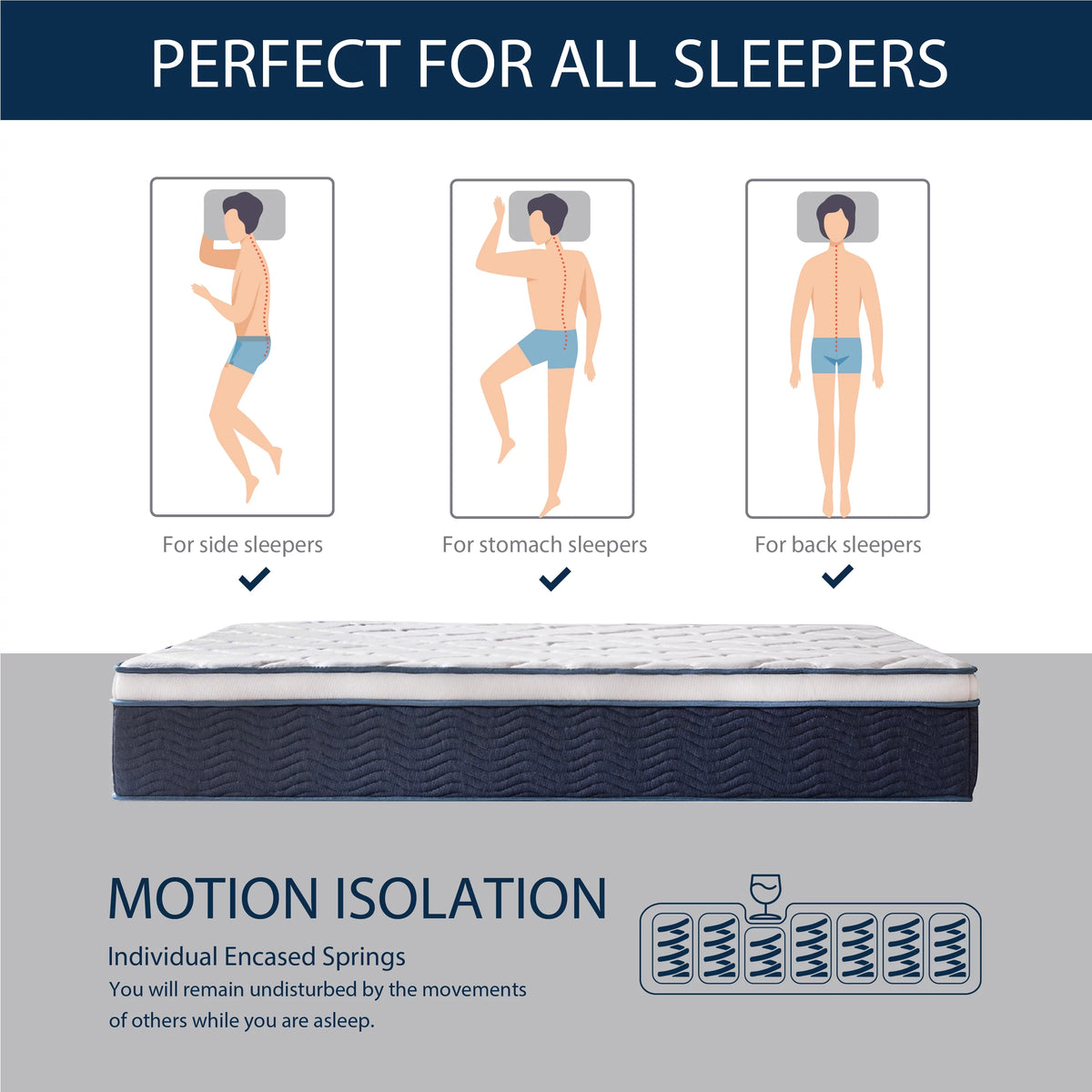 13" King Hybrid Mattress L68192