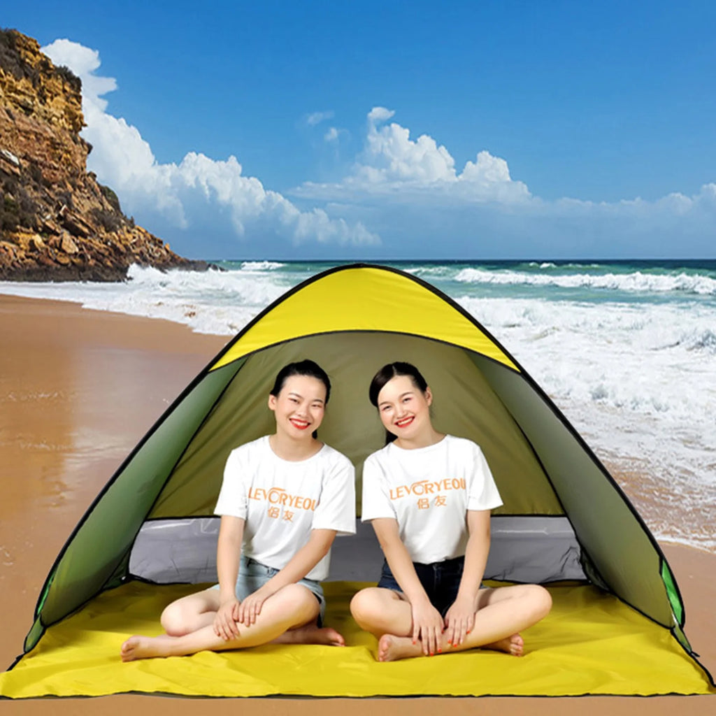 Pop-up Automatic Camping Tent Sun Shade Awning Z857134