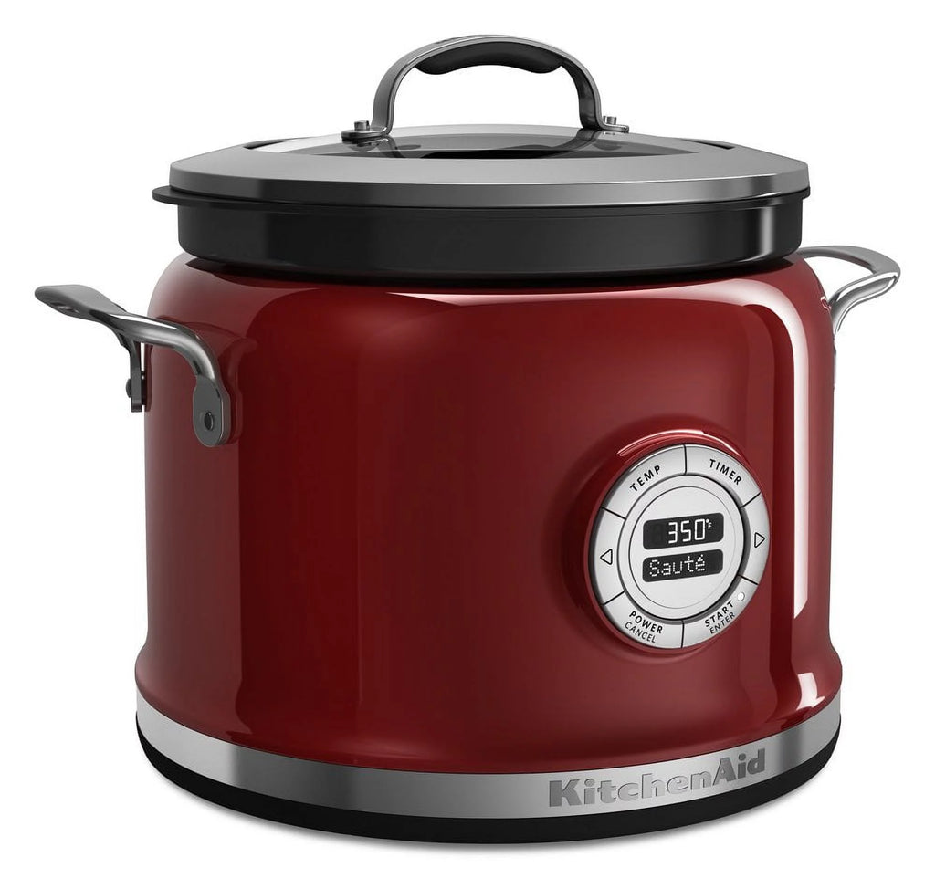 4-Qt All-in-One Multi-Cooker Candy Apple Red H534057