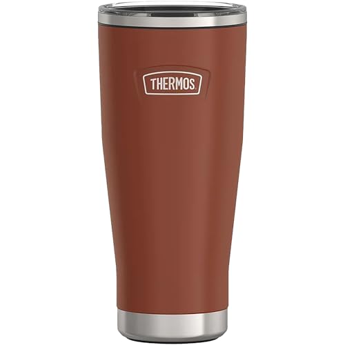 Stainless Steel Cold Tumbler with Slide Lock, 24 Ounce Y367
