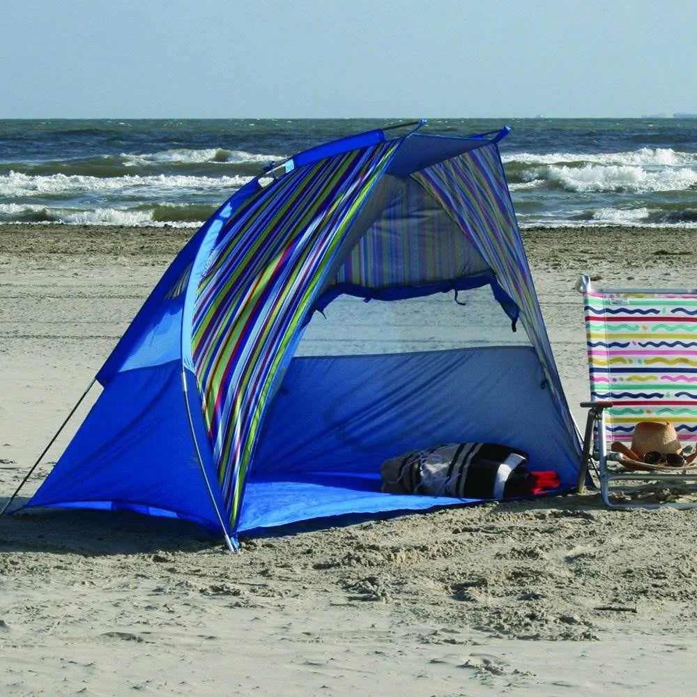 Blue 2 Person Popup Beach Tent Q17407