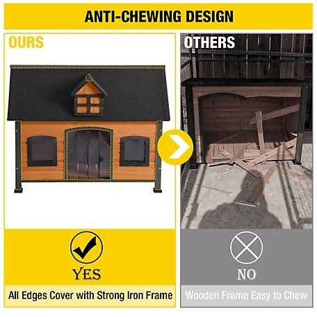Wooden Dog House N70413