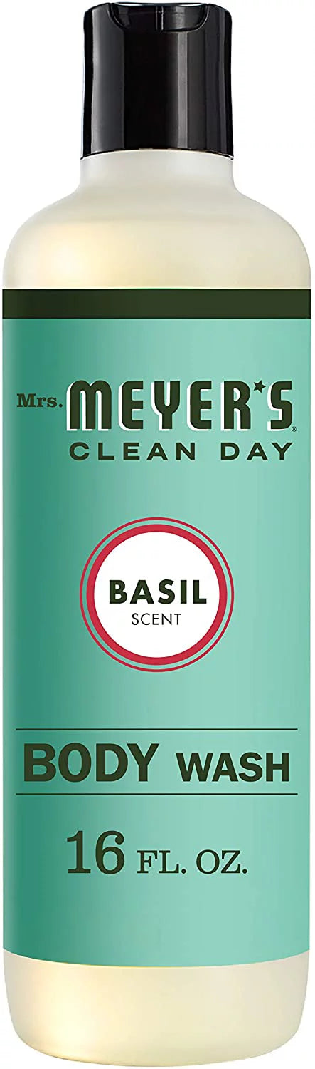 16 Fl OZ Bottle Basil Scented Body Wash, 6 Bottles N9539