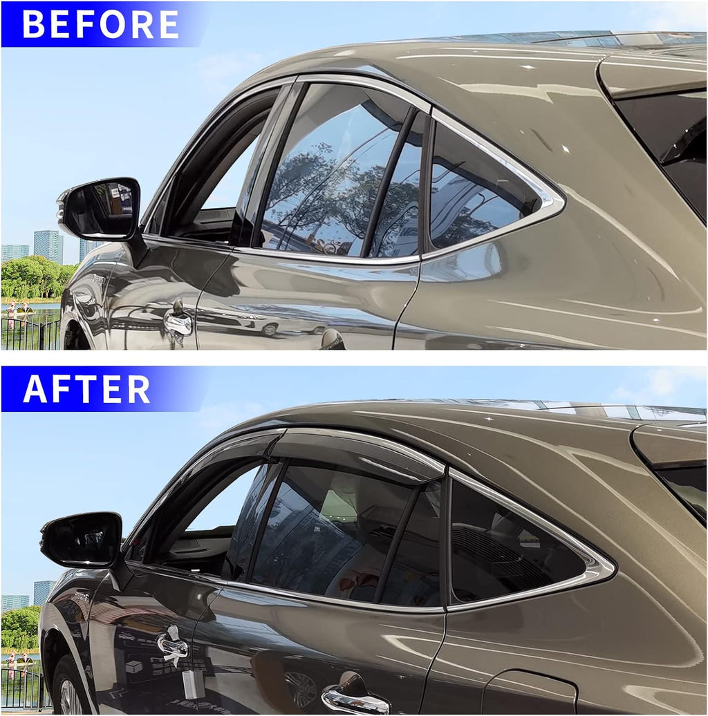 Smoke Side Window Deflector 4pcs R857747