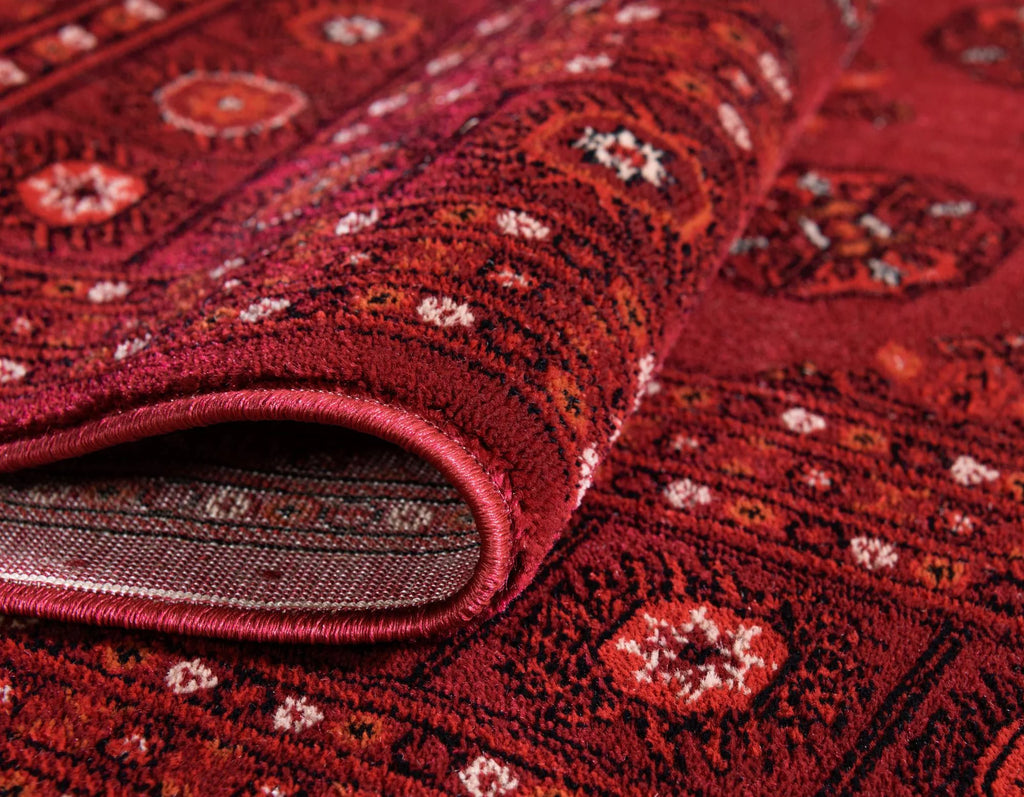 Bokhara Collection Rug 7' x 10' Red Low Rug A84010