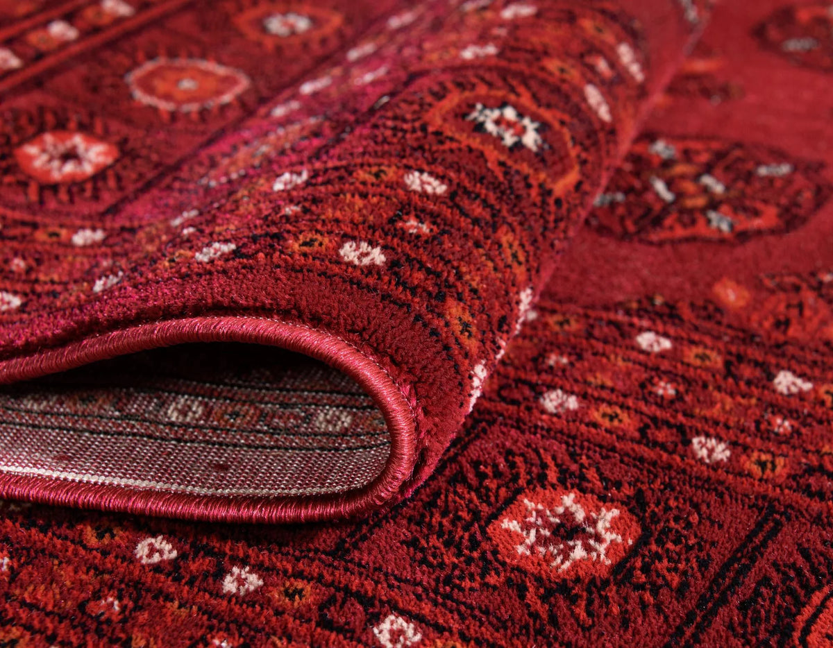Bokhara Collection Rug 7' x 10' Red Low Rug A84010