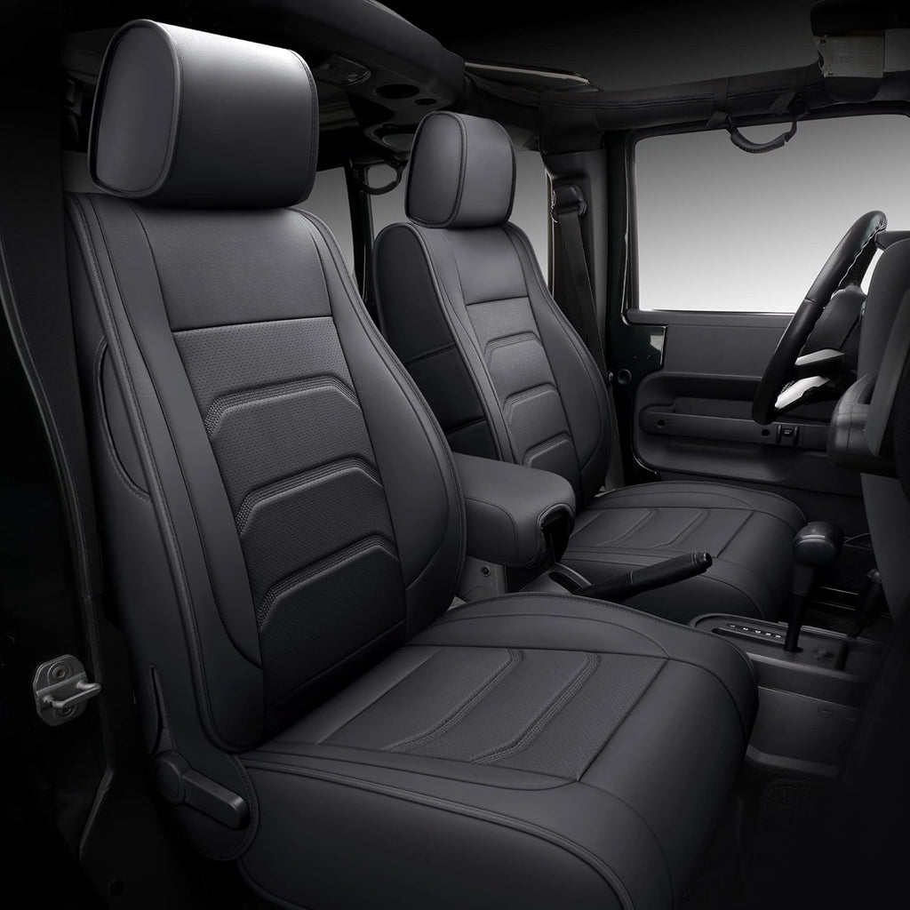 Faux Leather Full Coverage Car Seat Covers L341500